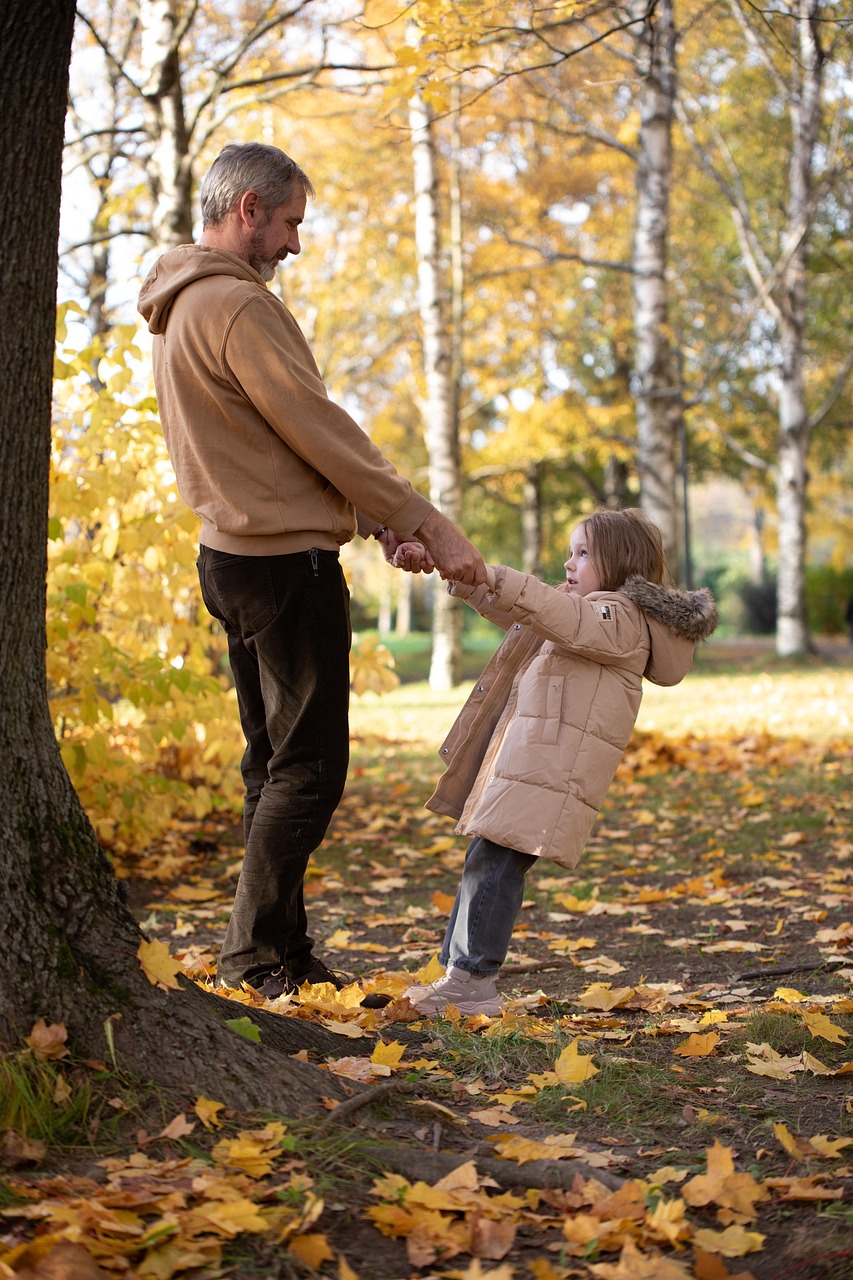 Family spending time outdoors